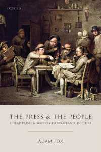 The Press and the People : Cheap Print and Society in Scotland, 1500-1785