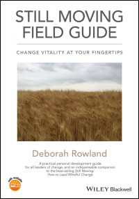 Still Moving Field Guide : Change Vitality At Your Fingertips