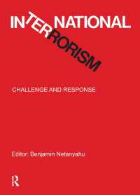 International Terrorism : Challenge and Response