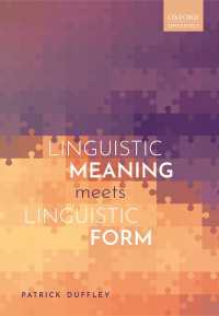 言語の意味と形式<br>Linguistic Meaning Meets Linguistic Form