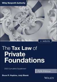 The Tax Law of Private Foundations : 2020 Cumulative Supplement（5）