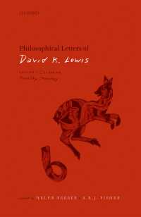 Philosophical Letters of David K. Lewis : Volume 1: Causation, Modality, Ontology