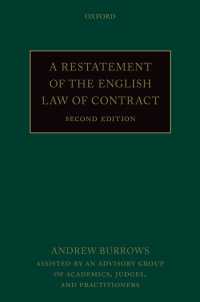 英国契約法リステイトメント(第２版）<br>A Restatement of the English Law of Contract（2）