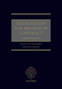 契約違反による契約の終了（第２版）<br>Termination for Breach of Contract（2）