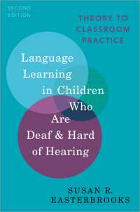 Language Learning in Children Who Are Deaf and Hard of Hearing（2）