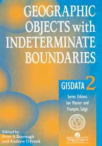 Geographic Objects with Indeterminate Boundaries