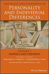 The Wiley Encyclopedia of Personality and Individual Differences, Models and Theories〈Volume 1〉