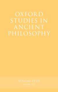 Oxford Studies in Ancient Philosophy, Volume 58