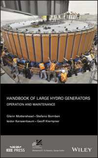 大型水力発電機ハンドブック<br>Handbook of Large Hydro Generators : Operation and Maintenance