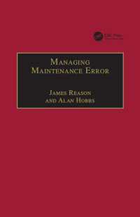 Managing Maintenance Error : A Practical Guide