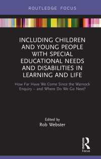 Including Children and Young People with Special Educational Needs and Disabilities in Learning and Life : How Far Have We Come Since the Warnock Enquiry – and Where Do We Go Next?