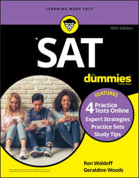 SAT For Dummies : Book + 4 Practice Tests Online（10）
