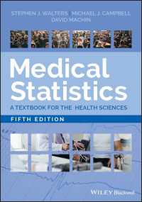 医療統計学テキスト（第５版）<br>Medical Statistics : A Textbook for the Health Sciences（5）