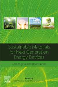 Sustainable Materials for Next Generation Energy Devices : Challenges and Opportunities