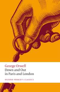 オーウェル『パリ・ロンドン放浪記』（原書）<br>Down and Out in Paris and London