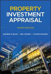 不動産投資と鑑定評価（第４版）<br>Property Investment Appraisal（4）
