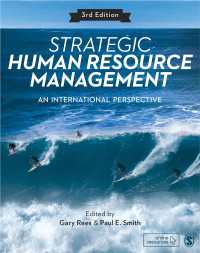 戦略的人的資源管理：国際的視座（第３版）<br>Strategic Human Resource Management : An International Perspective（Third Edition）
