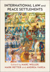 国際法と和平調停<br>International Law and Peace Settlements