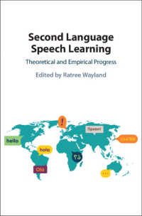 Second Language Speech Learning : Theoretical and Empirical Progress
