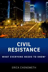 『市民的抵抗：非暴力が社会を変える』（原書）<br>Civil Resistance : What Everyone Needs to Know®