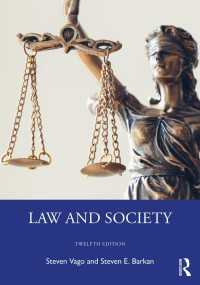 法と社会（第１２版）<br>Law and Society（12 NED）