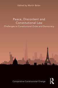 Peace, Discontent and Constitutional Law : Challenges to Constitutional Order and Democracy