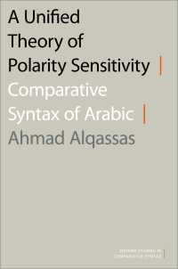 A Unified Theory of Polarity Sensitivity : Comparative Syntax of Arabic