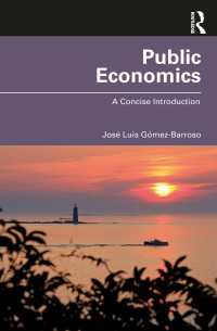 公共経済学：コンサイス入門<br>Public Economics : A Concise Introduction