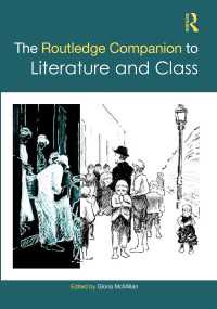 ラウトレッジ版　文学と階級必携<br>The Routledge Companion to Literature and Class