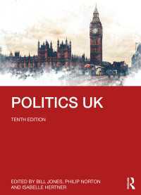英国政治（第１０版）<br>Politics UK（10 NED）