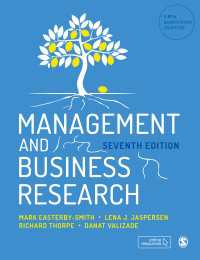 経営調査（第７版）<br>Management and Business Research（Seventh Edition）