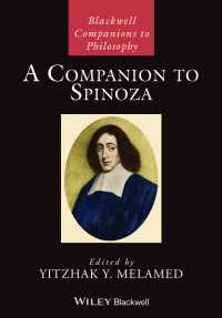 ブラックウェル版　スピノザ必携<br>A Companion to Spinoza