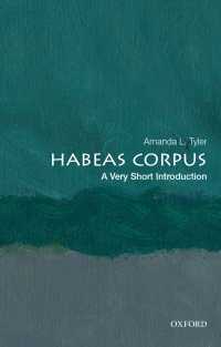 VSI人身保護令状<br>Habeas Corpus: A Very Short Introduction