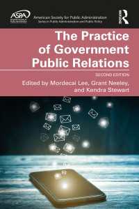 The Practice of Government Public Relations（2 NED）