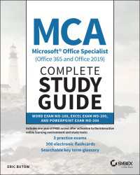 MCA Microsoft Office Specialist (Office 365 and Office 2019) Complete Study Guide : Word Exam MO-100, Excel Exam MO-200, and PowerPoint Exam MO-300