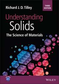 固体材料の科学（テキスト・第３版）<br>Understanding Solids : The Science of Materials（3）