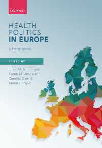 ヨーロッパの保健医療と政治：ハンドブック<br>Health Politics in Europe : A Handbook