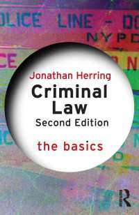 刑法の基本（第２版）<br>Criminal Law: The Basics（2 NED）