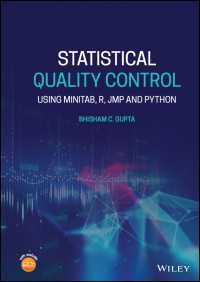 統計的品質管理<br>Statistical Quality Control : Using MINITAB, R, JMP and Python