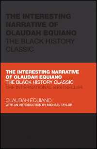 『アフリカ人、イクイアーノの生涯の興味深い物語』（原書）<br>The Interesting Narrative of Olaudah Equiano : The Black History Classic