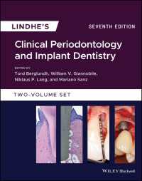 Lindhe臨床歯周病学とインプラント（第７版・全２巻）<br>Lindhe's Clinical Periodontology and Implant Dentistry（7）