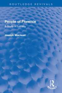 People of Florence : A Study in Locality