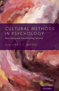 心理学の文化的方法<br>Cultural Methods in Psychology : Describing and Transforming Cultures