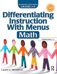 Differentiating Instruction With Menus : Math (Grades 3-5)（2 NED）