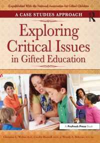 Exploring Critical Issues in Gifted Education : A Case Studies Approach