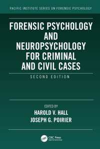 Forensic Psychology and Neuropsychology for Criminal and Civil Cases（2）