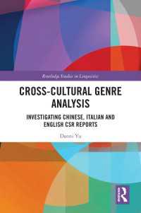 Cross-cultural Genre Analysis : Investigating Chinese, Italian and English CSR reports