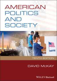 米国の政治と社会（第１０版）<br>American Politics and Society（10）