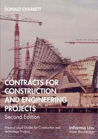 Contracts for Construction and Engineering Projects（2 NED）