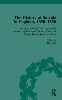 The History of Suicide in England, 1650–1850, Part II vol 8